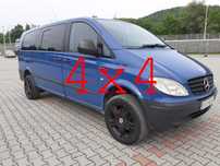Vito 4x4, 150 koni, pełna opcja hak 2,5t ZADBANY multivan jak camper