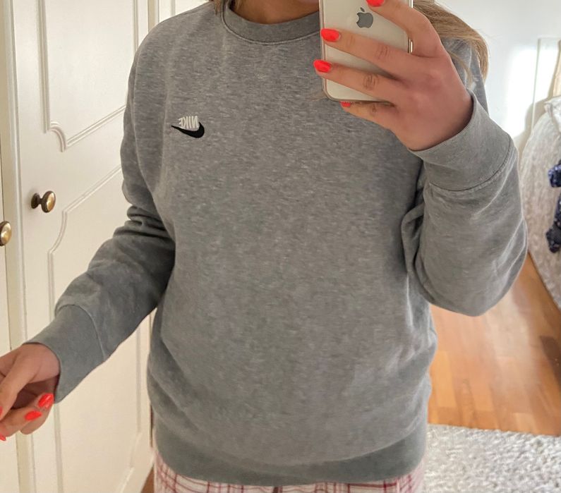 Sweat cinzenta da Nike