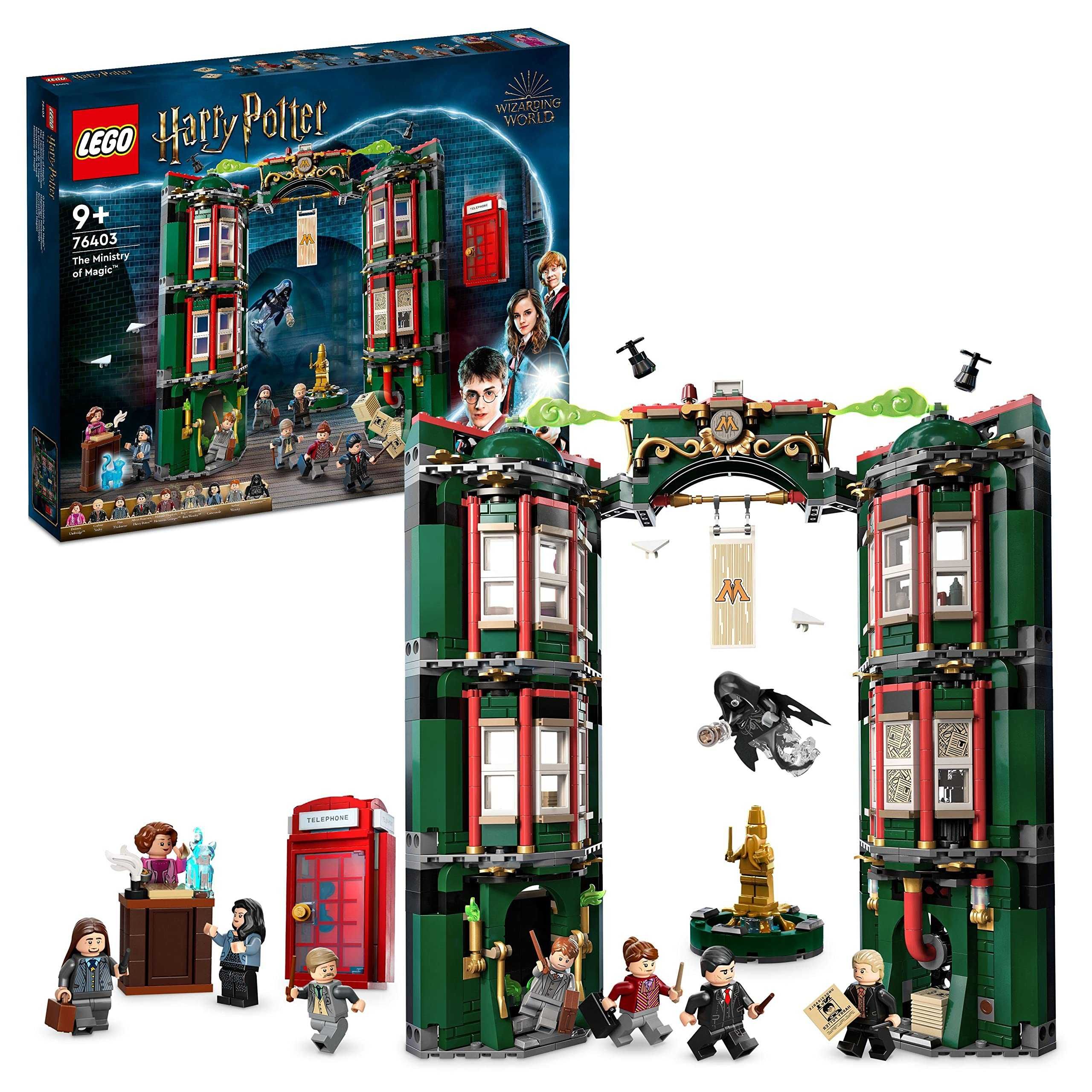 LEGO Harry Potter 76403 - Ministerstwo Magii MEGA ZESTAW 990 elementów