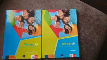 Підручник та зошит Wir Neu A1 Lehrbuch