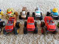 Blaze e as Monster Machines Originais  - Conjunto de 13 Veículos