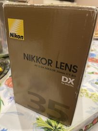 Obiektyw Nikon Nikkor AF-S 35 mm f/1.8 G