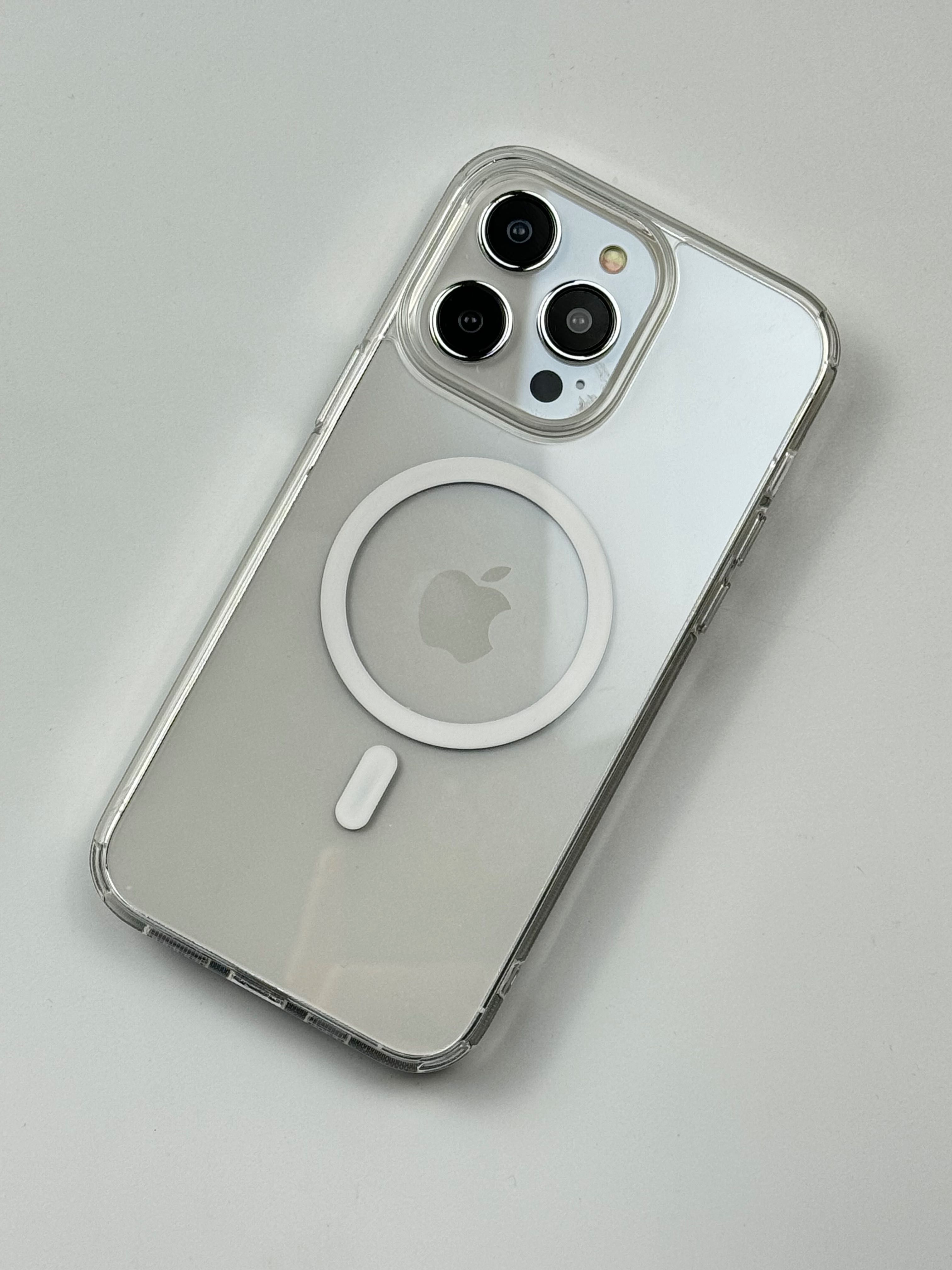 Чохол прозорий Clear Case MagSafe iPhone 14 Pro Max та всієї серії