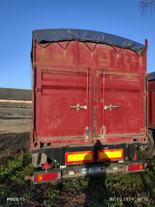 Подам власне авто  DAF. з причіпом  FRUEHAUF(зерновоз)