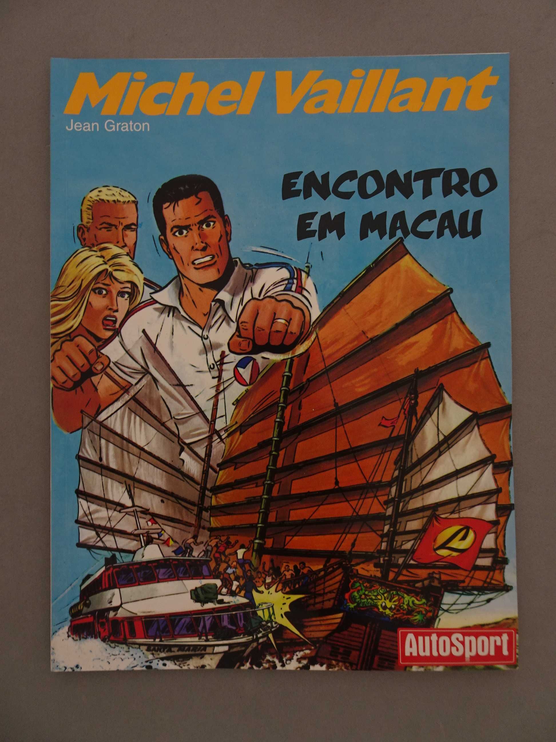 Livro Michel Vaillant - Encontro em Macau (Autosport) nº 12