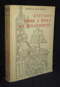 Livro Estudos sobre a Época do Renascimento Américo da Costa Ramalho