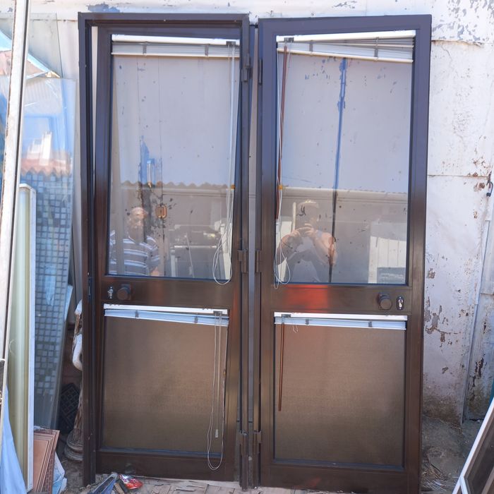 Portas de aluminio