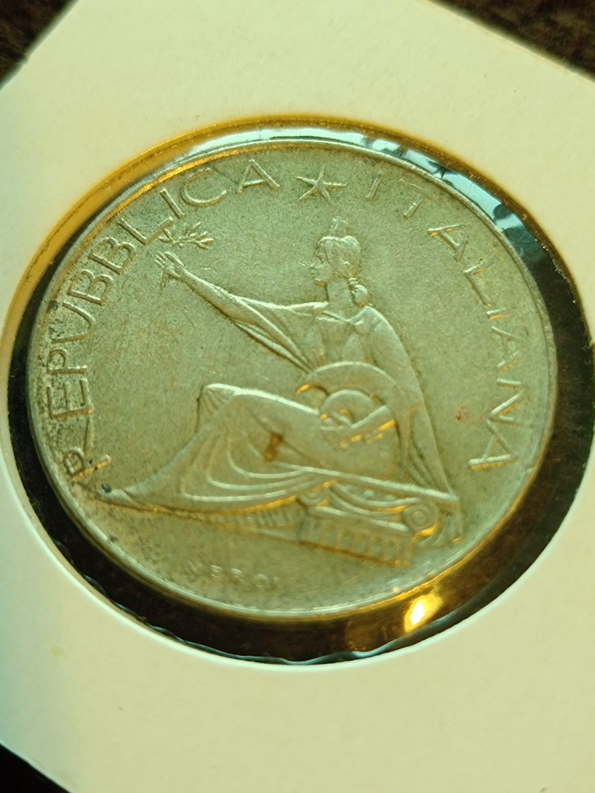 500 lirów kwadryga 1961 srebro