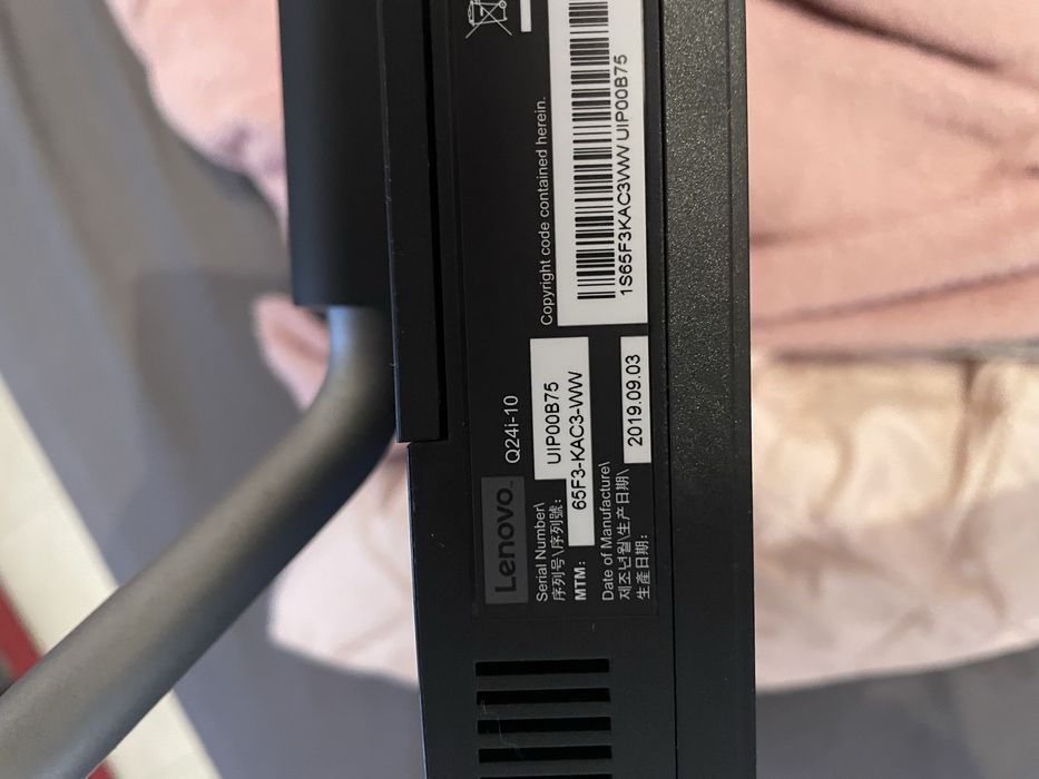 Monitor Lenovo 24”