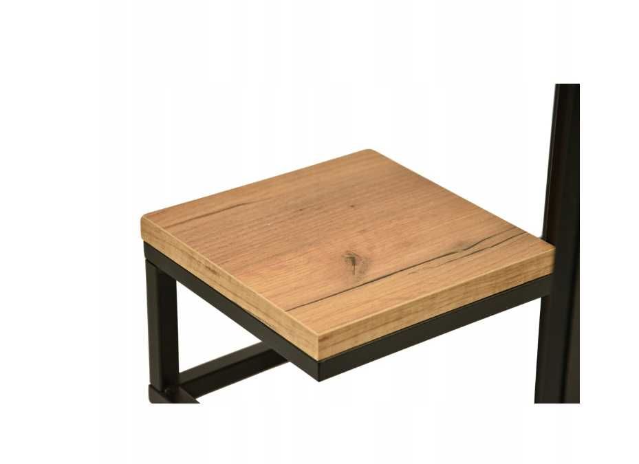 Kwietnik stojący na 4 kwiaty, dąb, duży, stojak kaskada