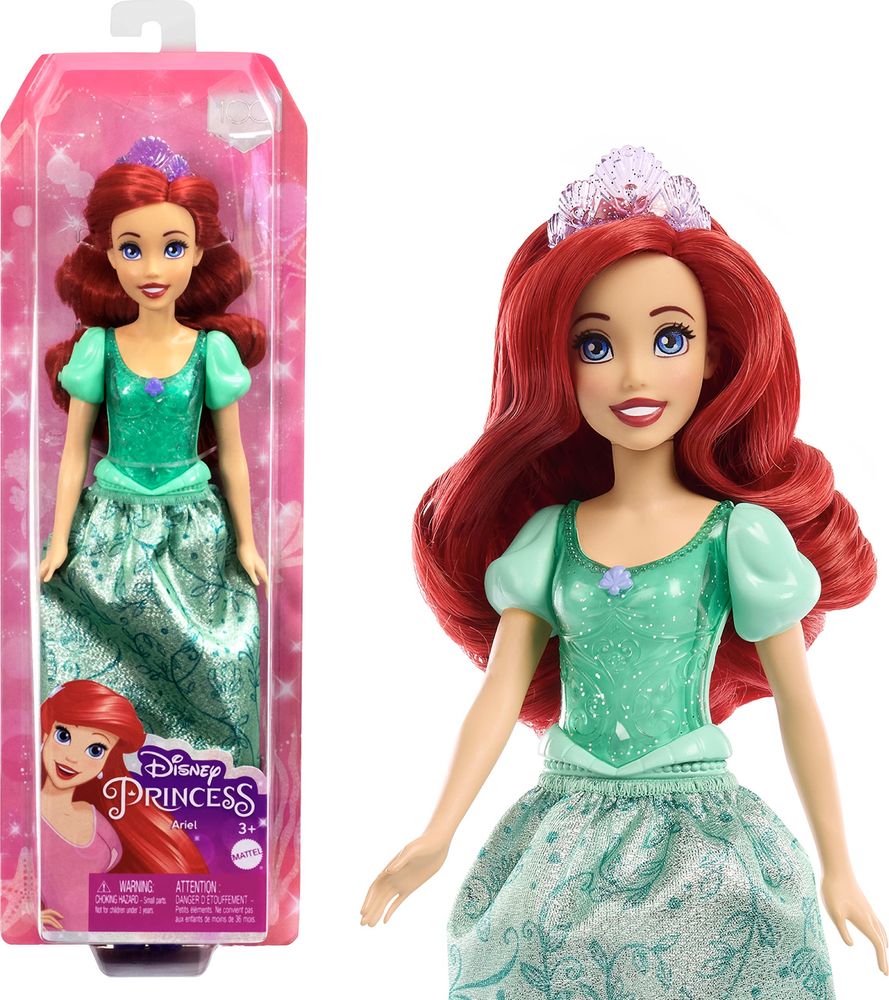 Кукла принцесса Disney princess Mattel Ариель русалочка жасмин Золушка