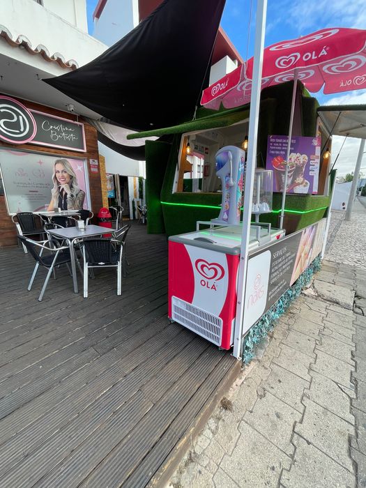 Roulote bar (kiosque)  arrendo ou vendo