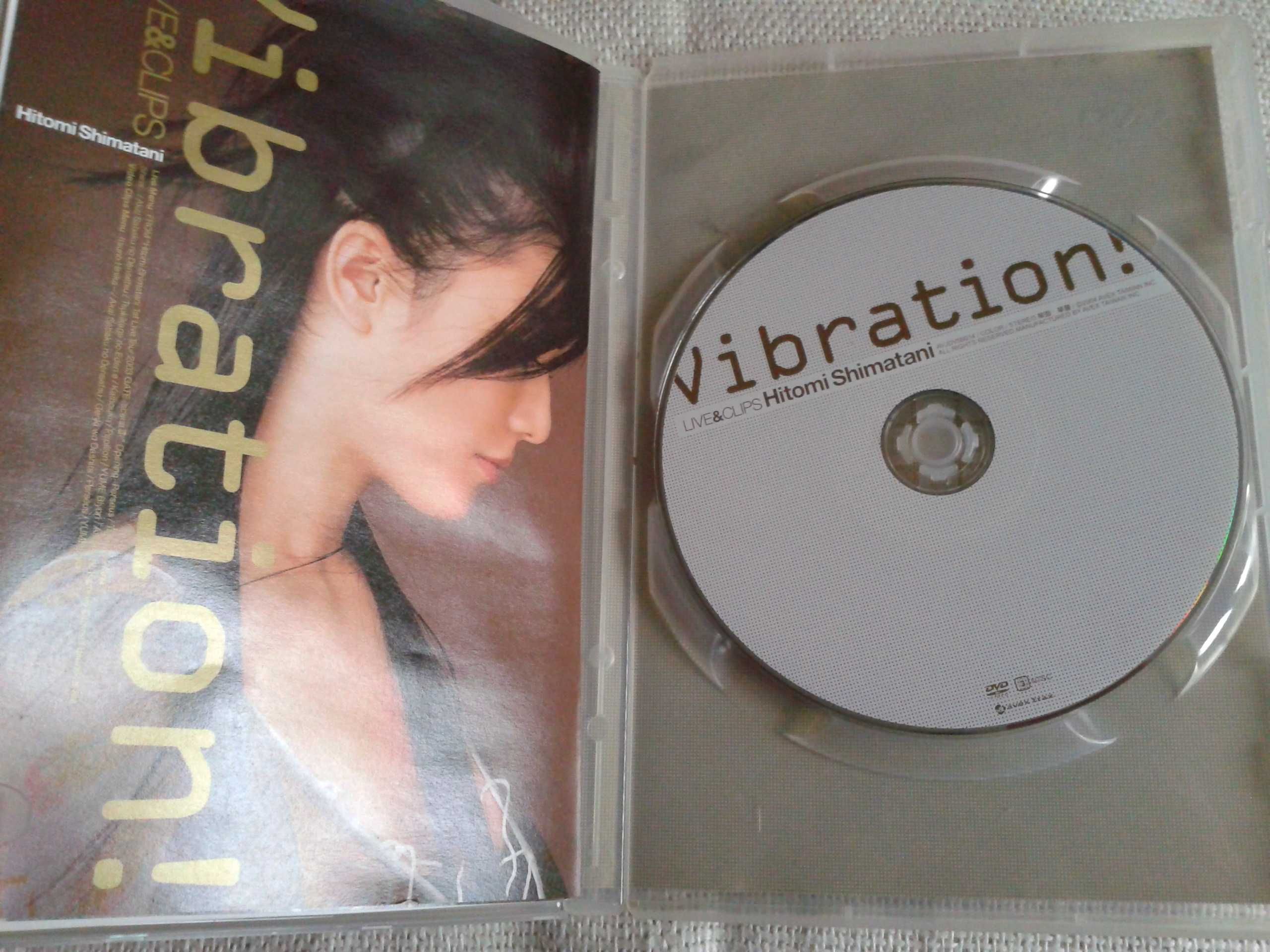 Hitomi Shimatani - Vibration! Live & Clips  DVD