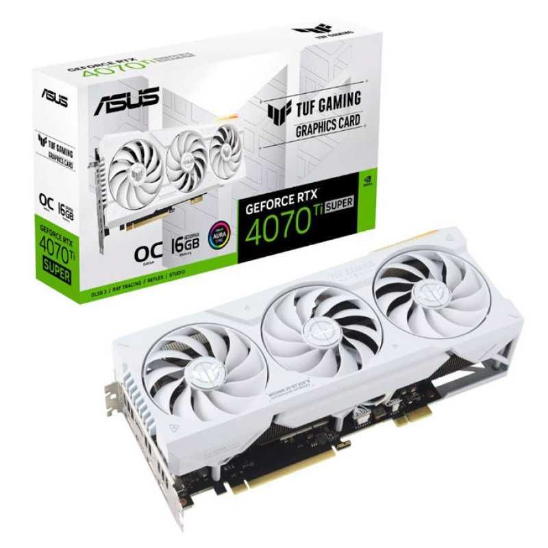 ISG ASUS TUF Gaming RTX 4070 Ti Super OC Edition White 16GB GDDR6X