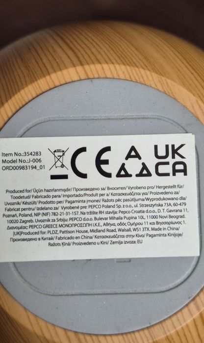 Nawilżacz i oczyszczacz powietrza dyfuzor USB.