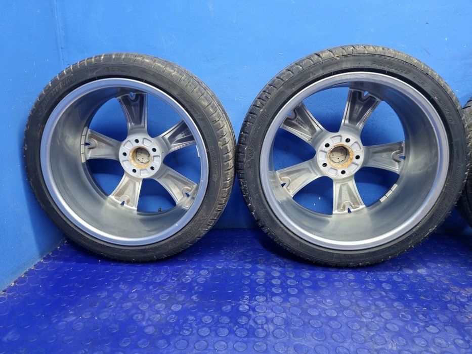 KOMPLET felg Aluminiowych opon Letni AUDI 7,5J x 19" 255/35 ET32 OEM