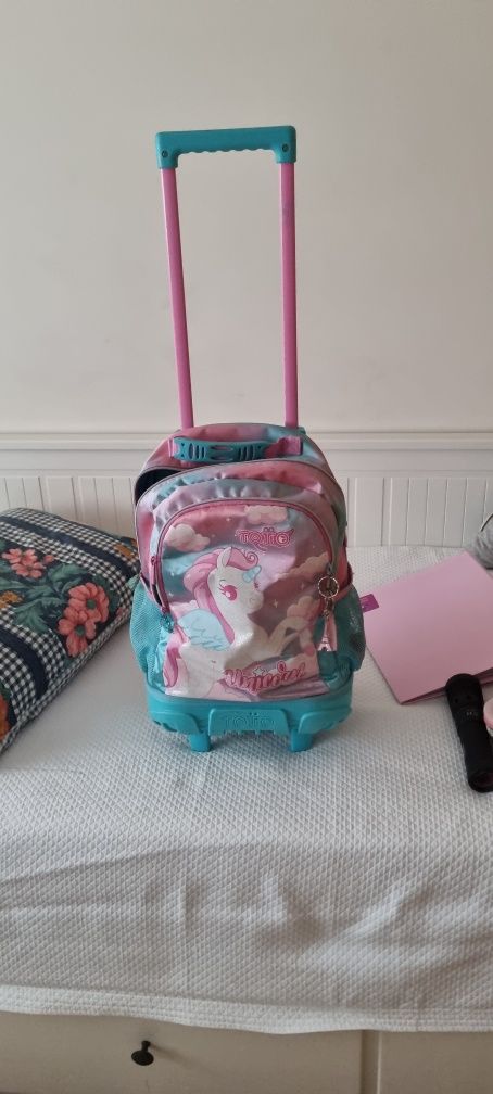 Mochila Trolley Totto Unicórnio
