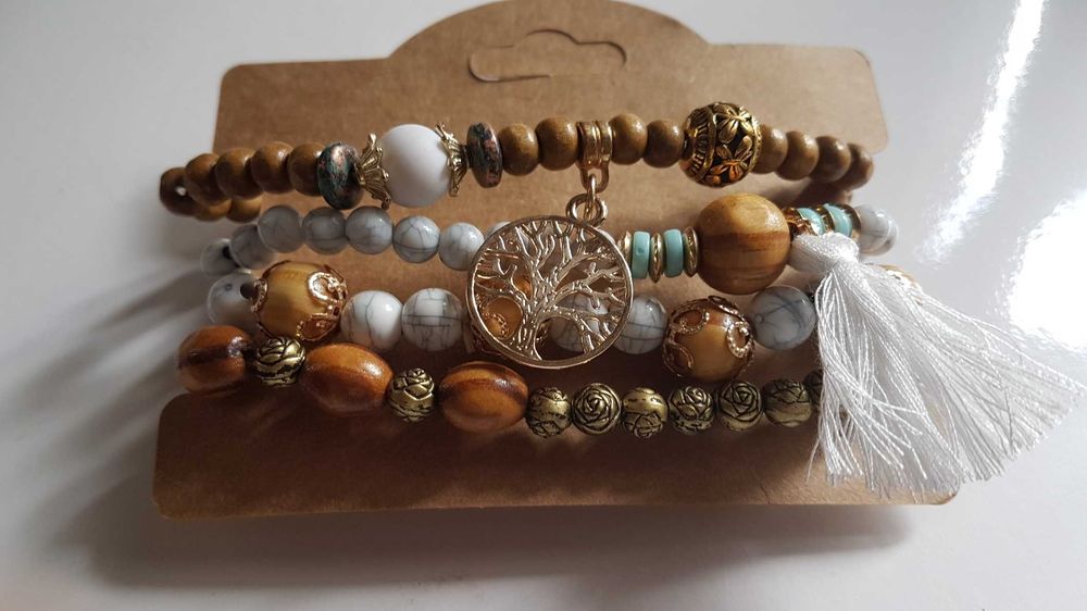 bransoletka boho styl , drzewko szczęścia