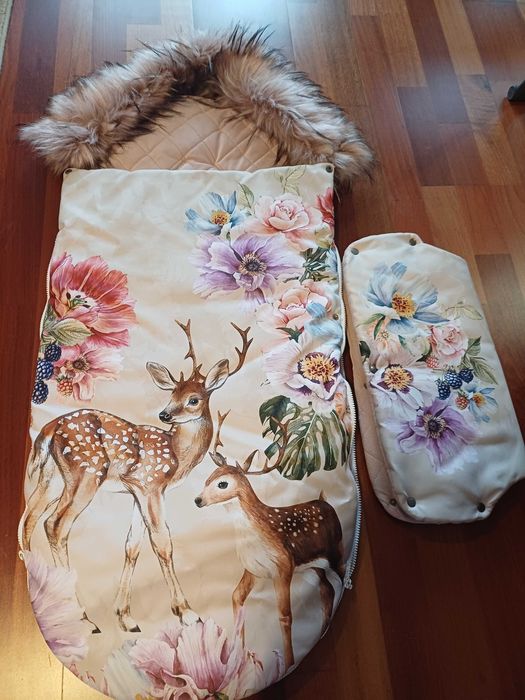 Śpiworek zimowy do spacerówki