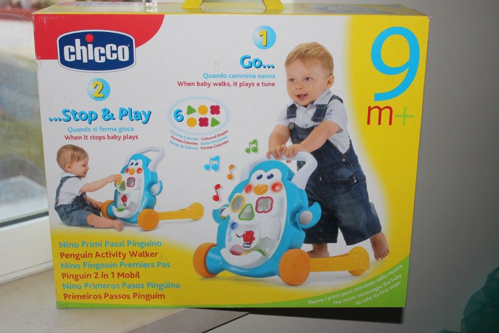 Conjunto de brinquedos bebé CHICCO - Tapete e andarilho