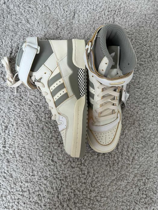 Кросівки хайтопи (беж) адідас