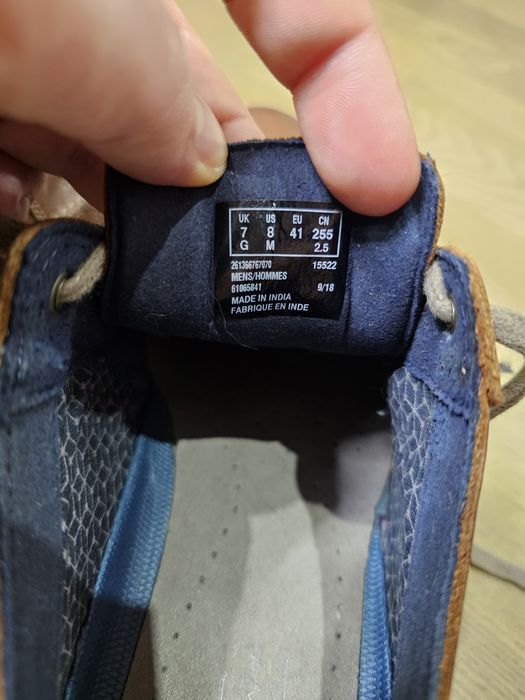 Мужские туфли Clarks Vargo plain ботинки дерби оксфорды