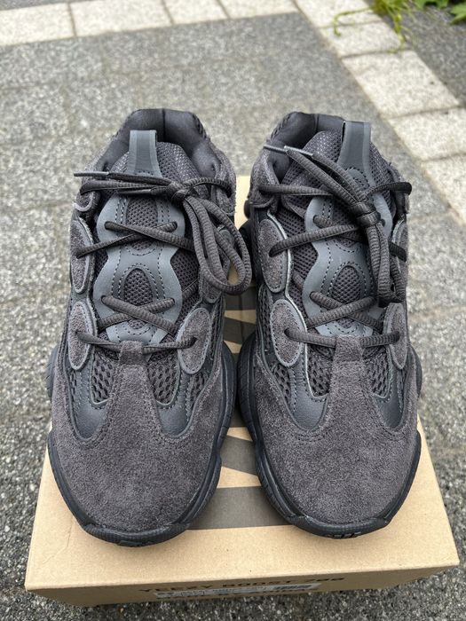 Adidas Yeezy 500 Utility Black  niskie czarne buty 40 2/3
