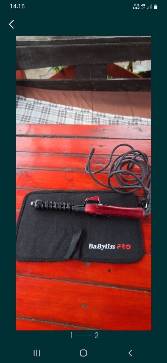 Плойка спиральная для завивки BaByliss pro