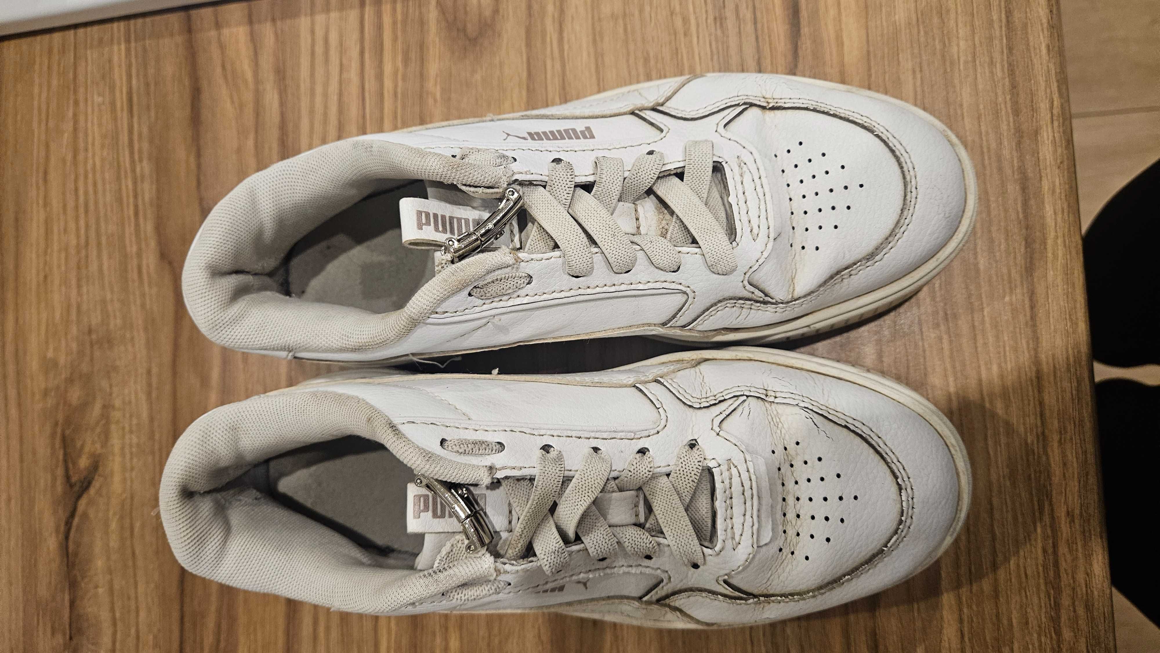 Buty biale 37 na podworko
