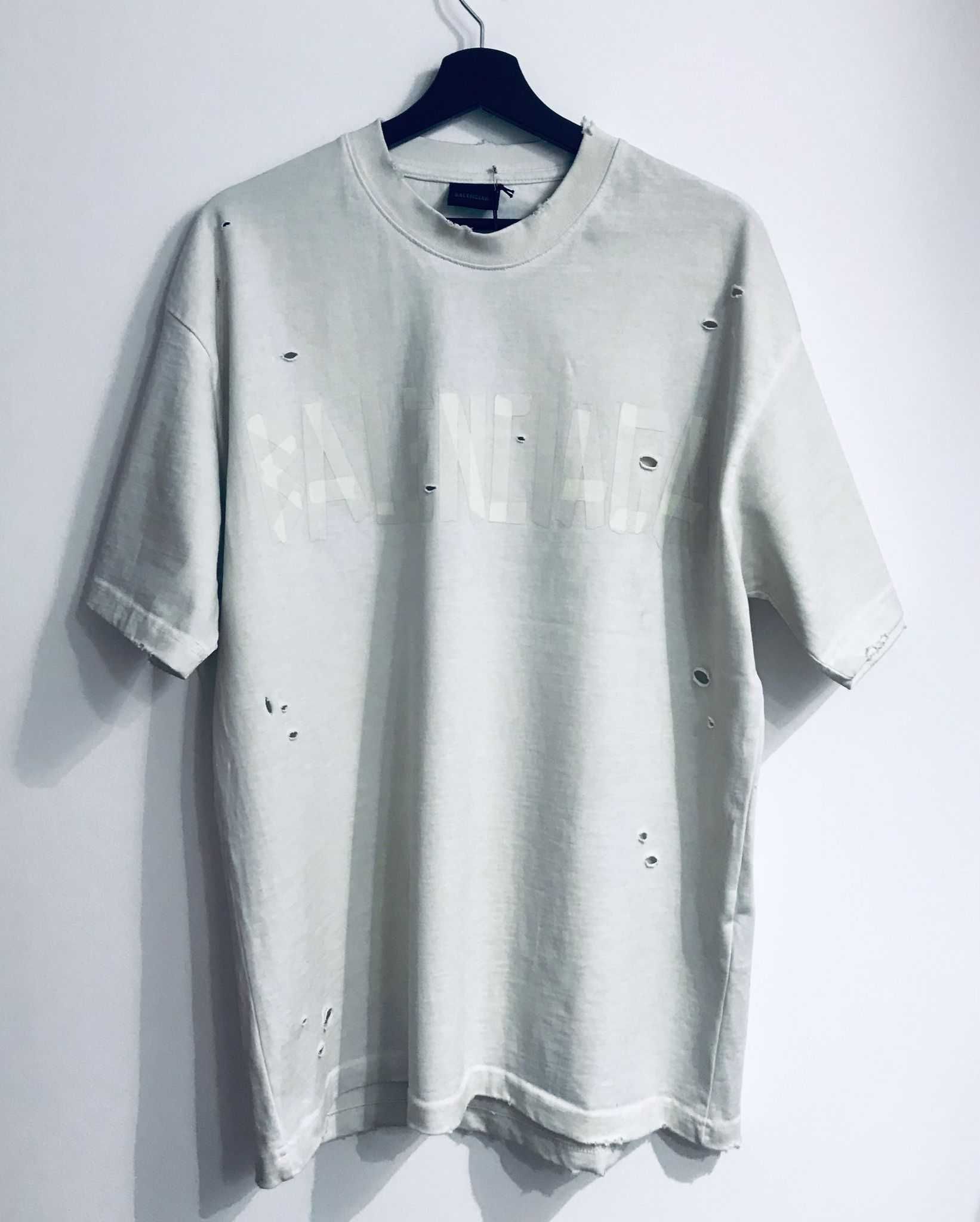 Casual t-shirt Balenciaga męski unisex