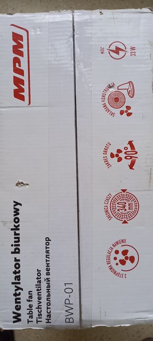 Wentylator biurkowy MPM 33W.