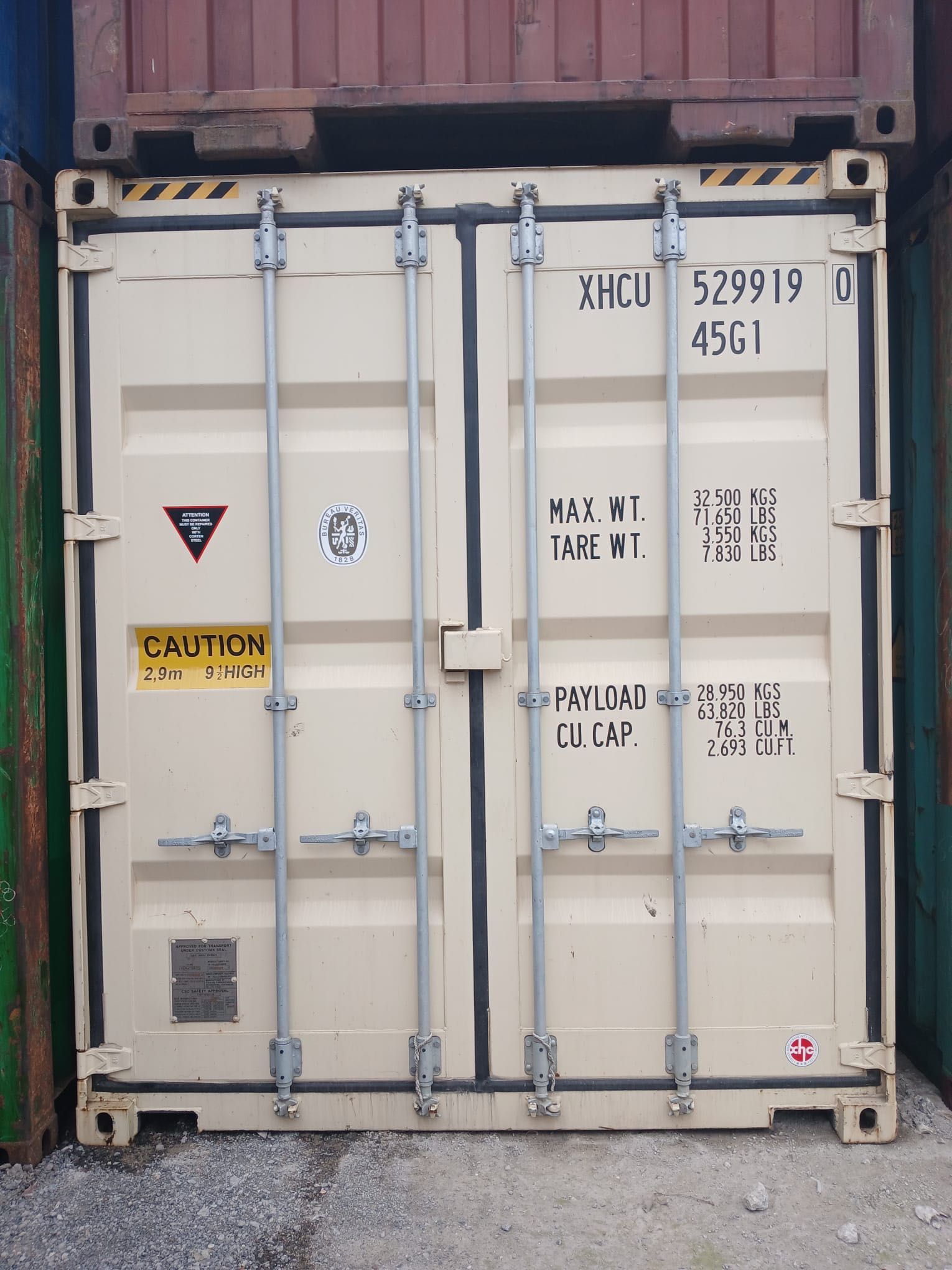 2021/2022 Kontener Morski 40HC 12m