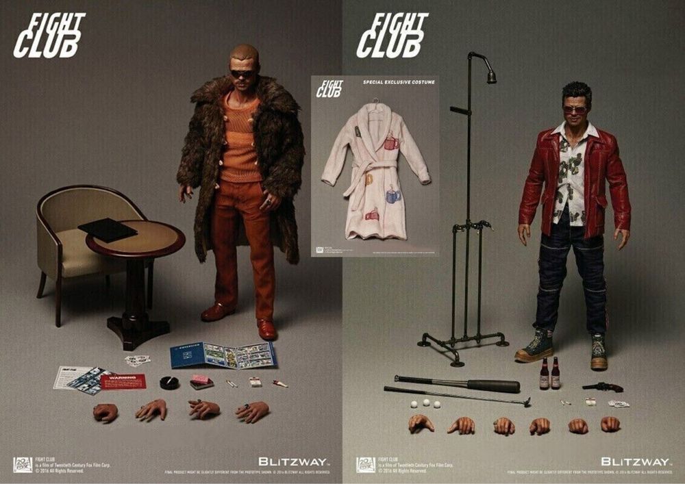 Фигурка 1/6 Fight Club набор с бонусом blitzway тип hot toys