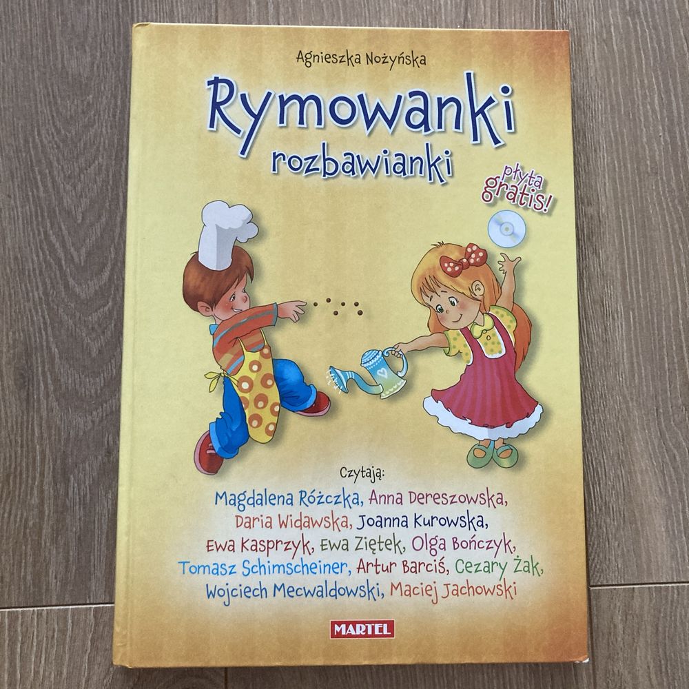 Rymowanki rozbawianki, Agnieszka Nożyńska + płyta CD