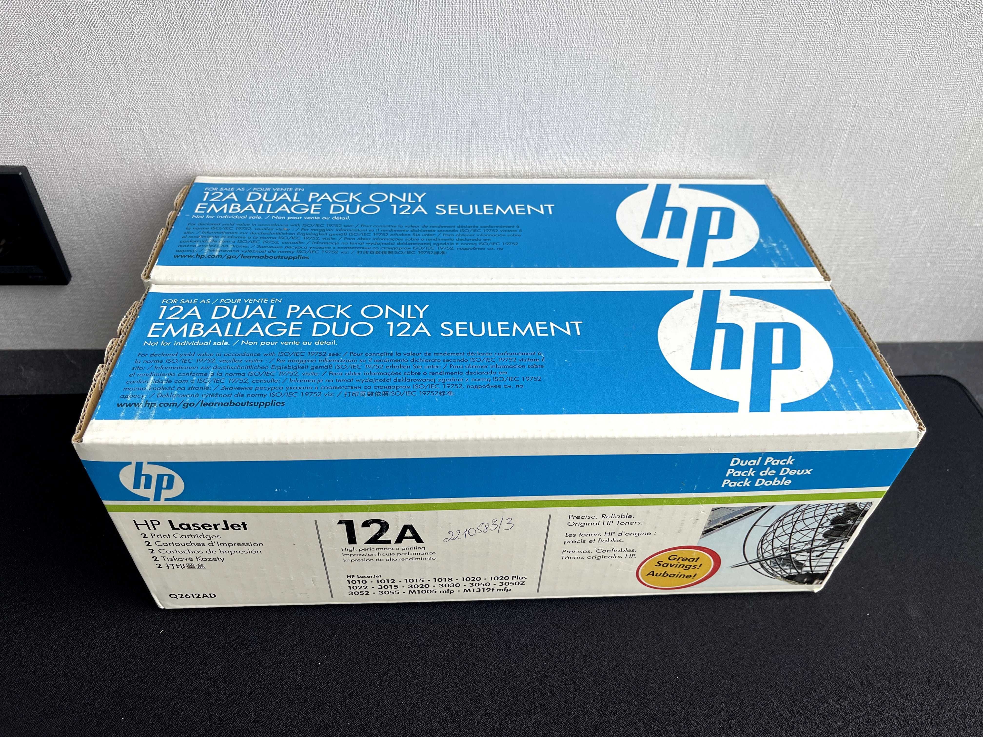 Картридж HP 12A Dual pack (HP: LaserJet 1010, LaserJet 1012 и других)