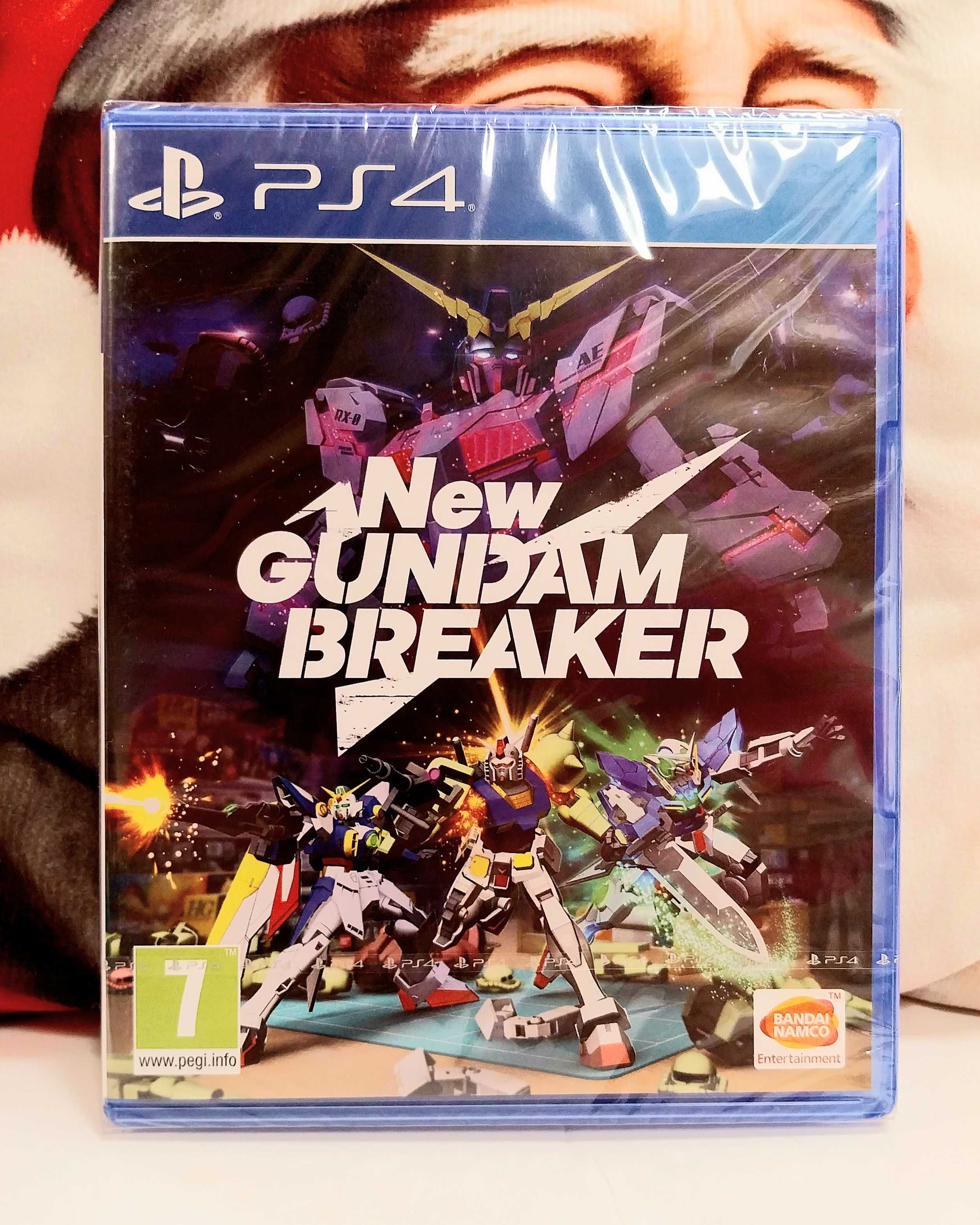 New Gundam Breaker novo e selado PS4