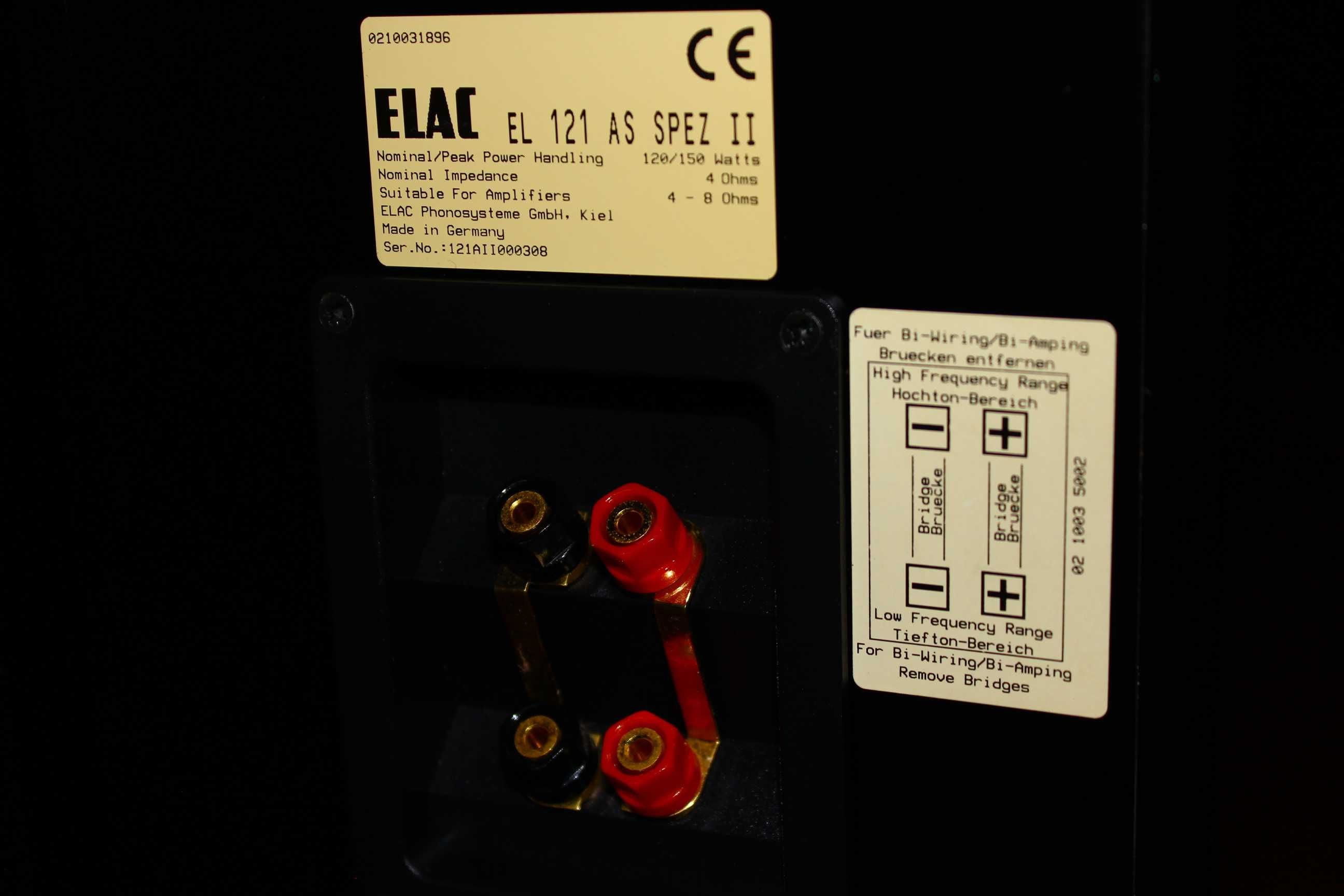 Kolumny ELAC 121 AS Special II  Stereo 120/150W