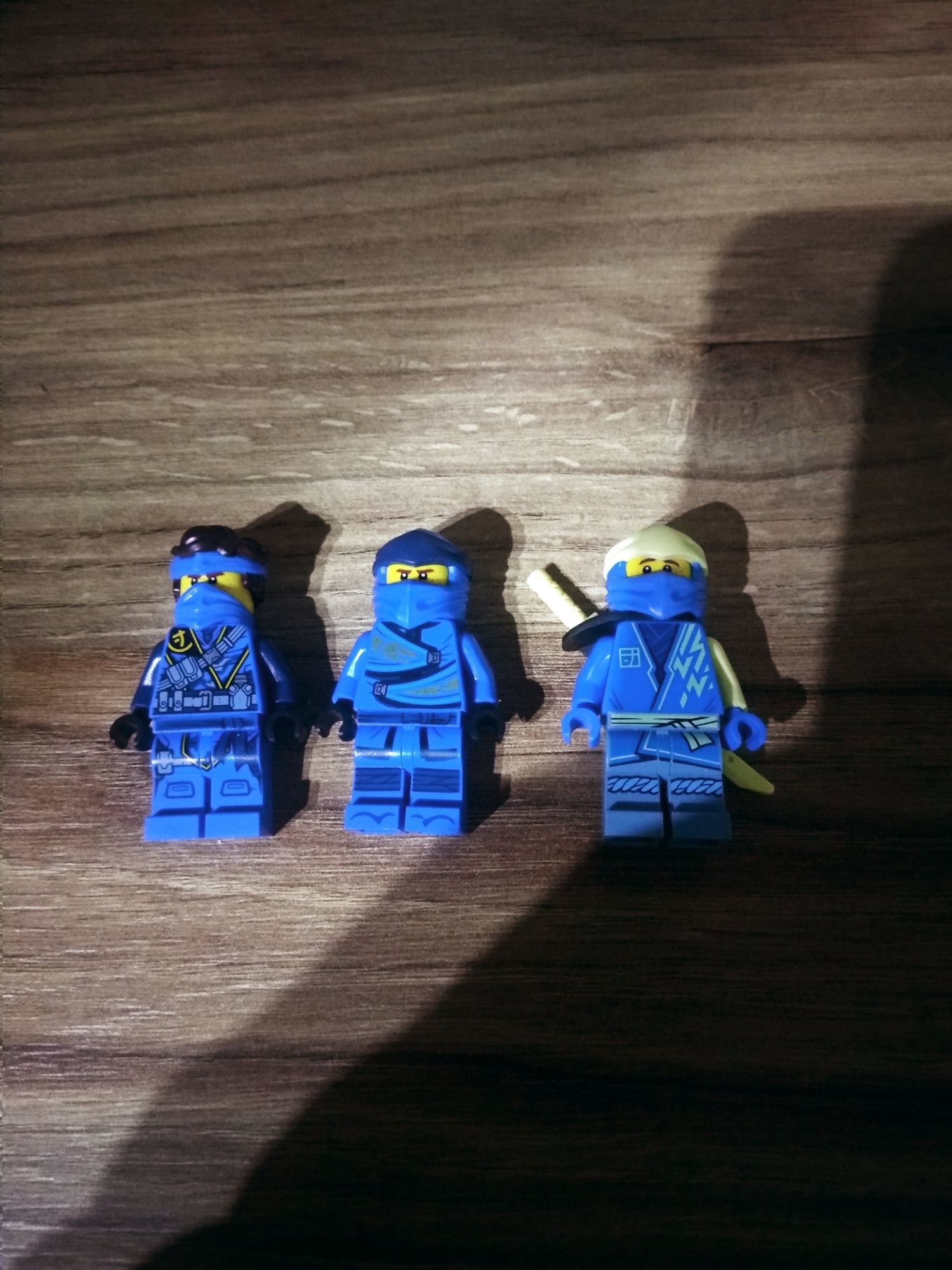 Trzy minifigurki LEGO Ninjago!