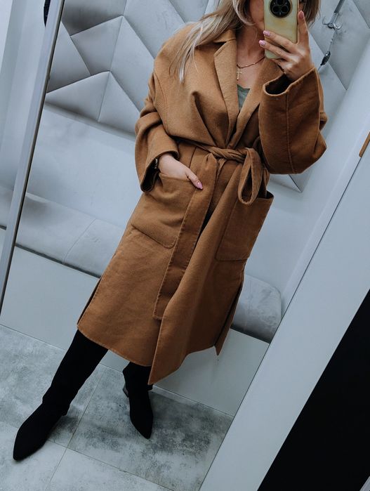 Płaszcz KappAhl L wełna