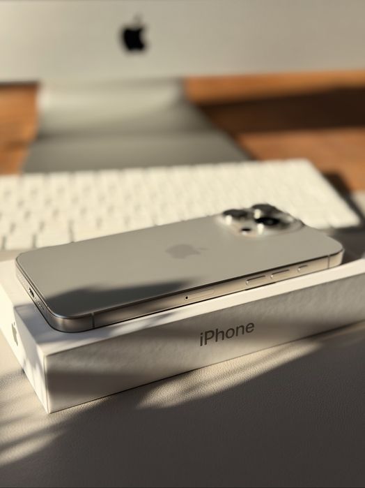 iPhone 15 Pro Max 512GB – Stan Idealny • Natural Titanium