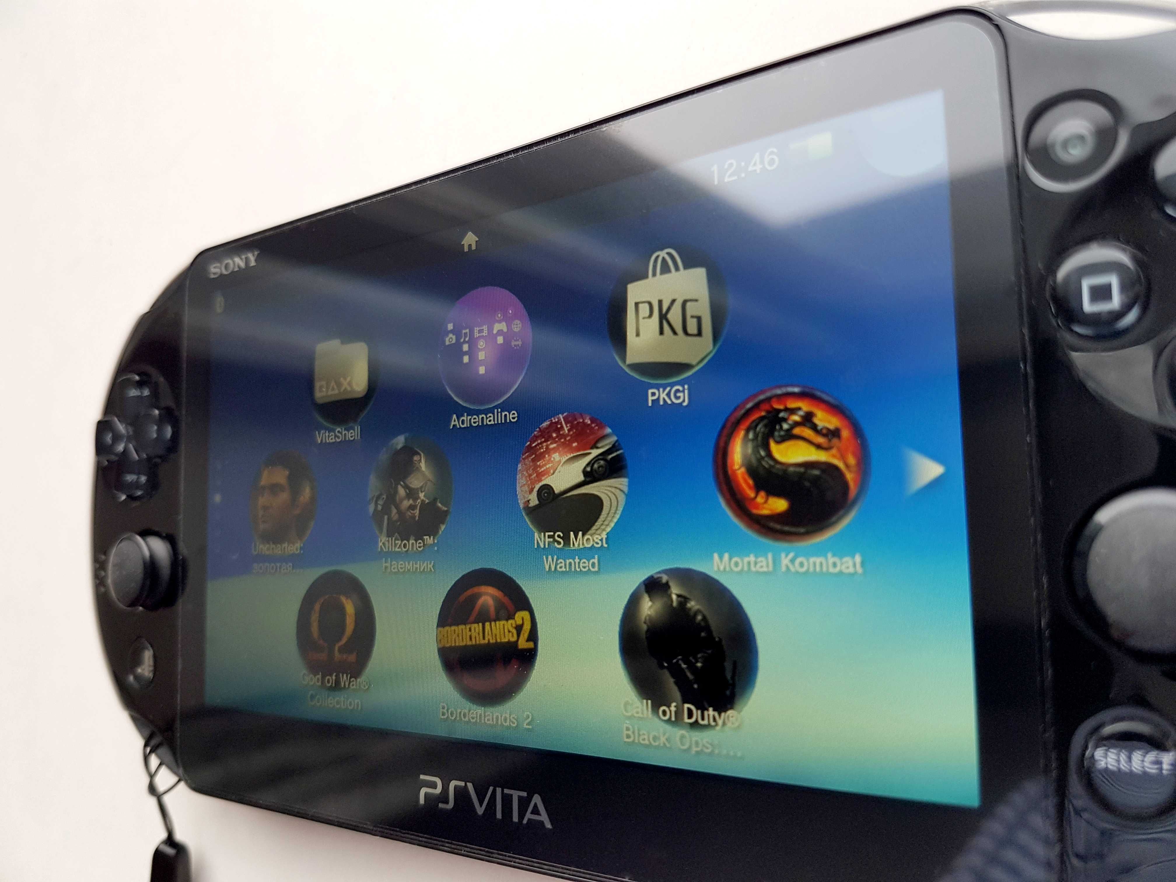 ‼️PS Vita 2016 Slim и PS Vita 1108 FAT OLED +64GB все игры бесплатно‼️