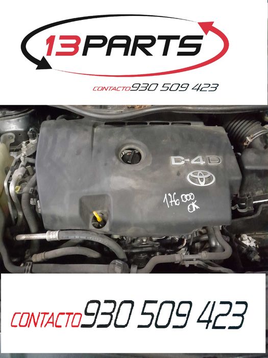 Motor Toyota Auris 2.0 D4D 2008 1AD-FTV #C76