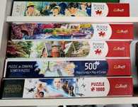 OKAZJA zestaw puzzli trefl 5 szt 1000 puzzle układanka lato star