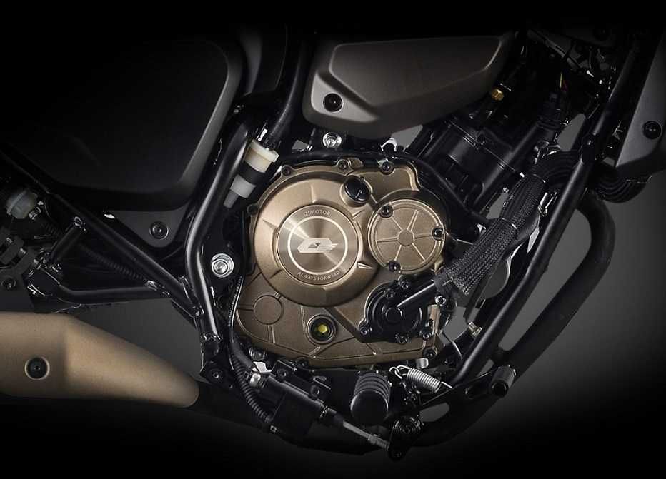 Motocykl QJ MOTOR SRV 125 Benelli kat. B lub AM Zontes Keeway quadon