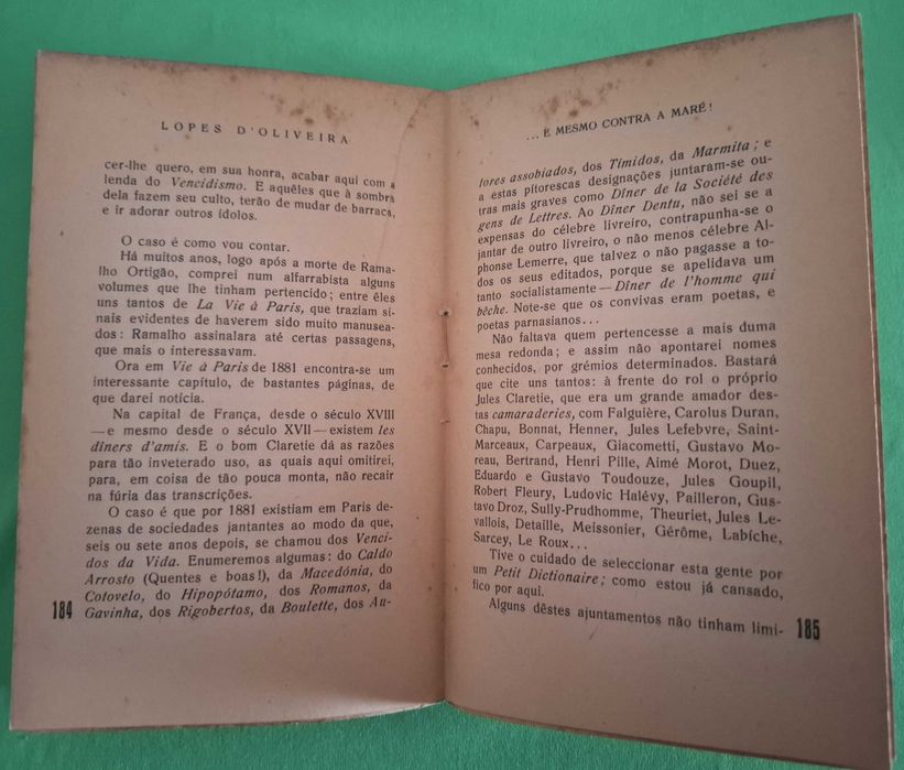 E mesmo contra a maré! (Lopes D'Oliveira), 1945