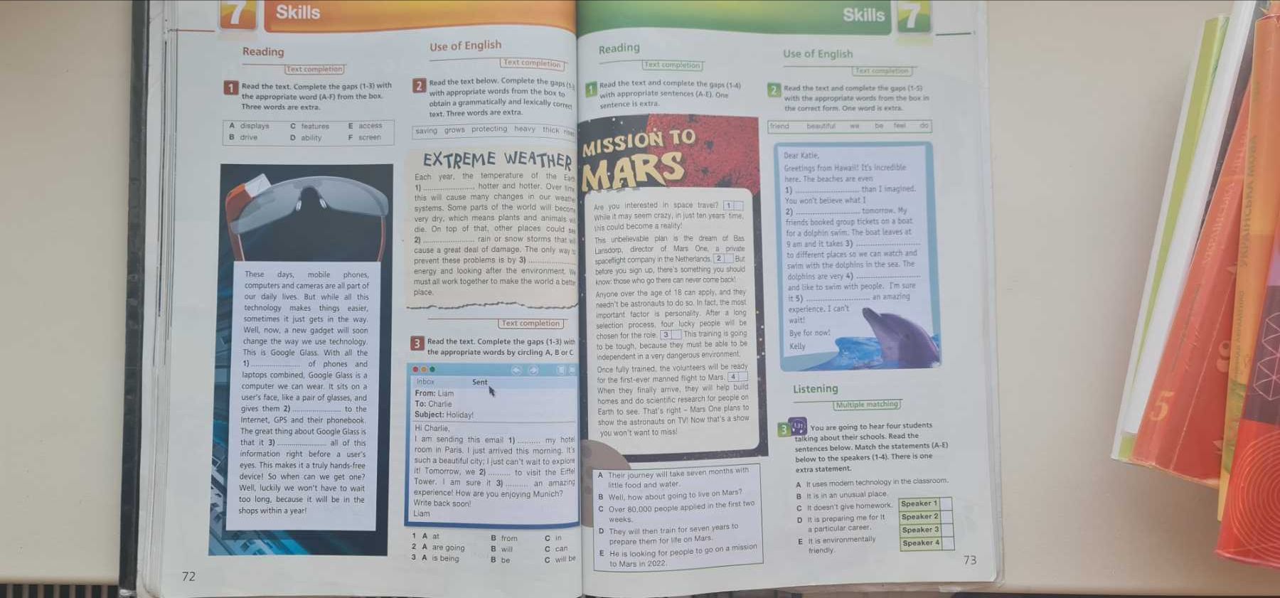 Англійська мова 5 клас. On Screen 1 Student's Book and Workbook
