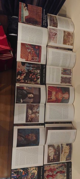 História mundial da Pintura — Weltgeschichte der Malerei (25 Vol.)