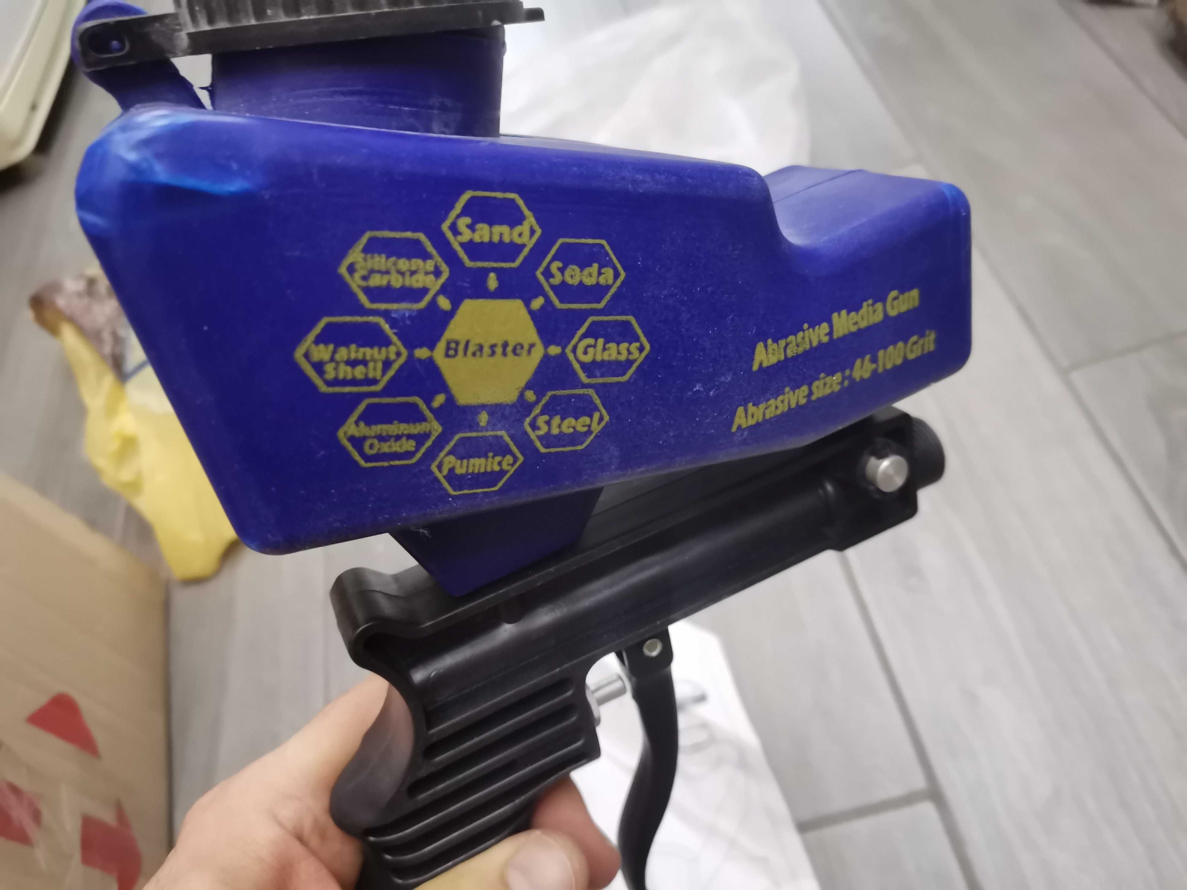 Пистолет пескоструя / sand blaster на компрессор