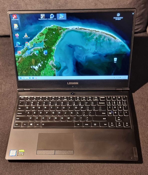 Odnowiony Lenovo Legion Y540-15IRH i7 9.gen 16GB RAM GTX 1650 4GB