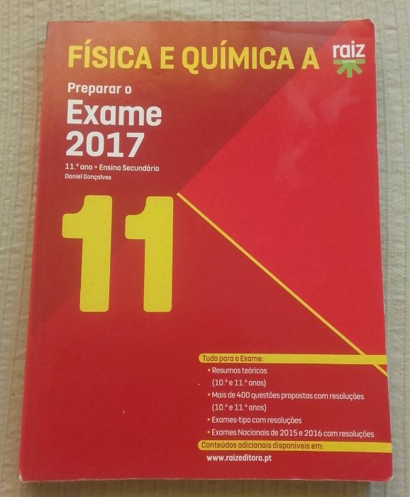 Preparação para exame Física e Química 11
